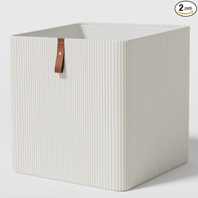 Cube Storage Bin 12x12 in,Collapsible Fabric Storage Bins,Open Home Storage Bins,Baskets for organizing,For Clothing Storage,Toy Storage,Office Storage,Home Decoration