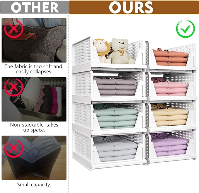 How Do I Organize Closets and Drawers With Colorful Storage Bins?
