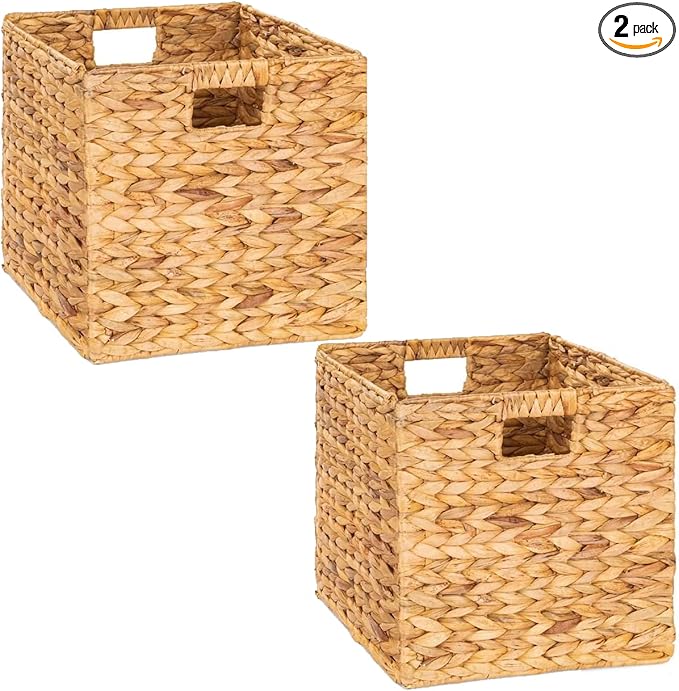 How Do I Organize Cube Shelves Without Bulky Bins?