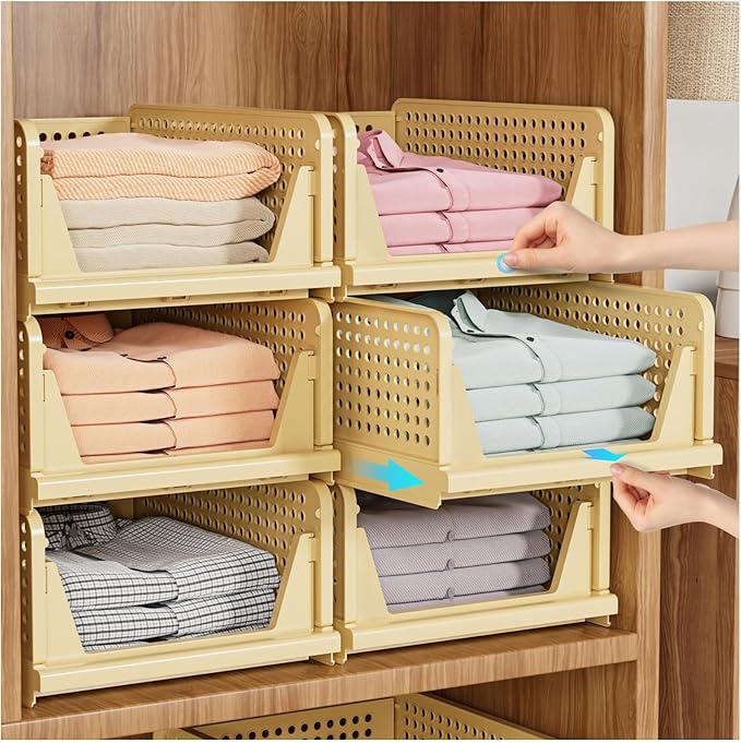 How Do I Organize Closets and Drawers With Colorful Storage Bins?